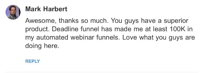 Deadline Funnel client made 100K using automated funnel